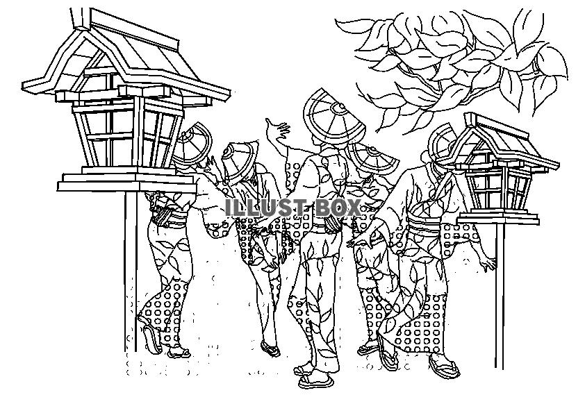 お盆 おぼん 夏 フレーム 和風 精霊馬 精霊牛 水彩 筆文字 背景 コピースペース 白黒 イラストのイラスト素材79682200- PIXTA