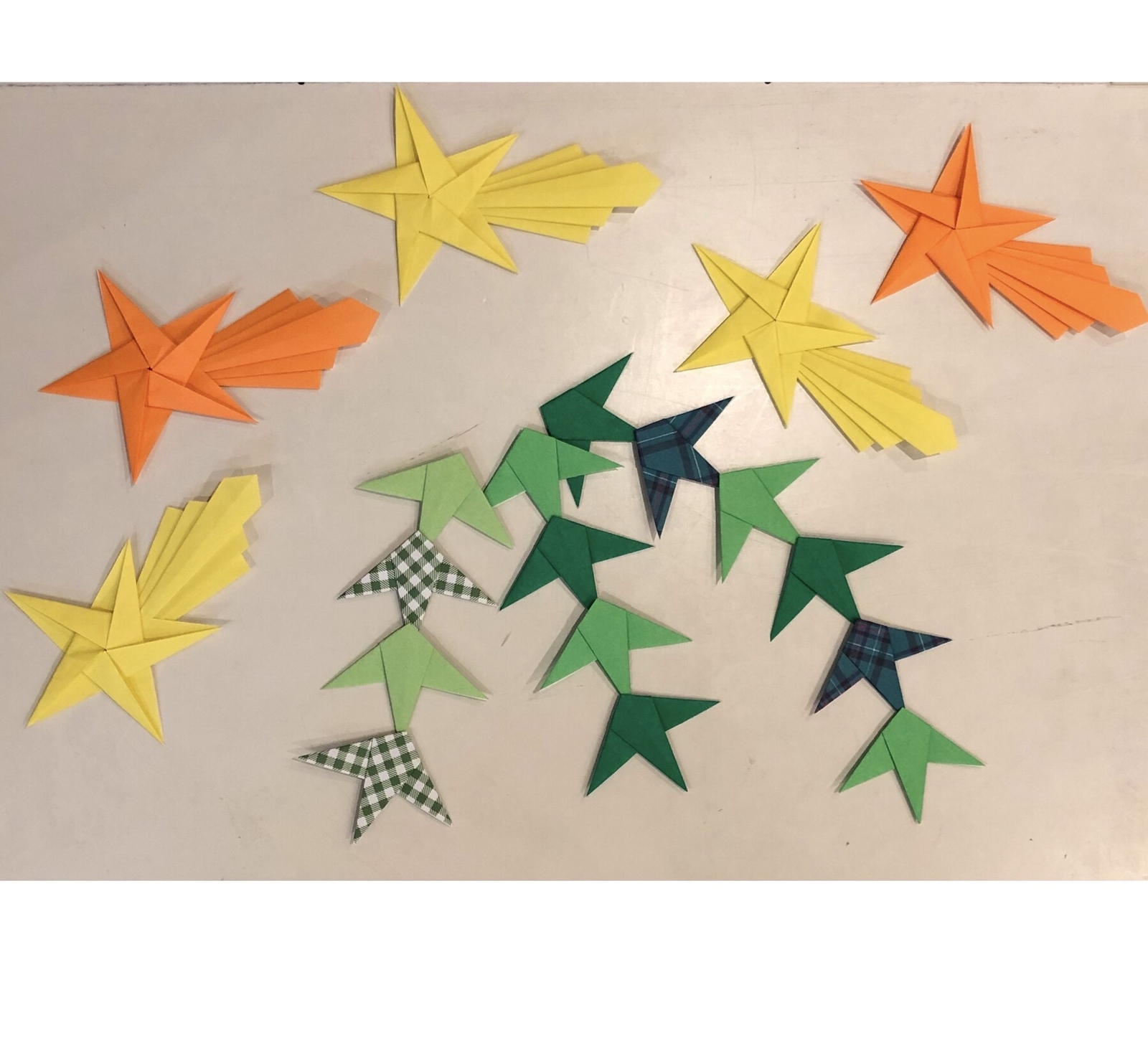 七夕飾りの作り方「星つづり」を手作り！7月の折り紙fukuoriroom