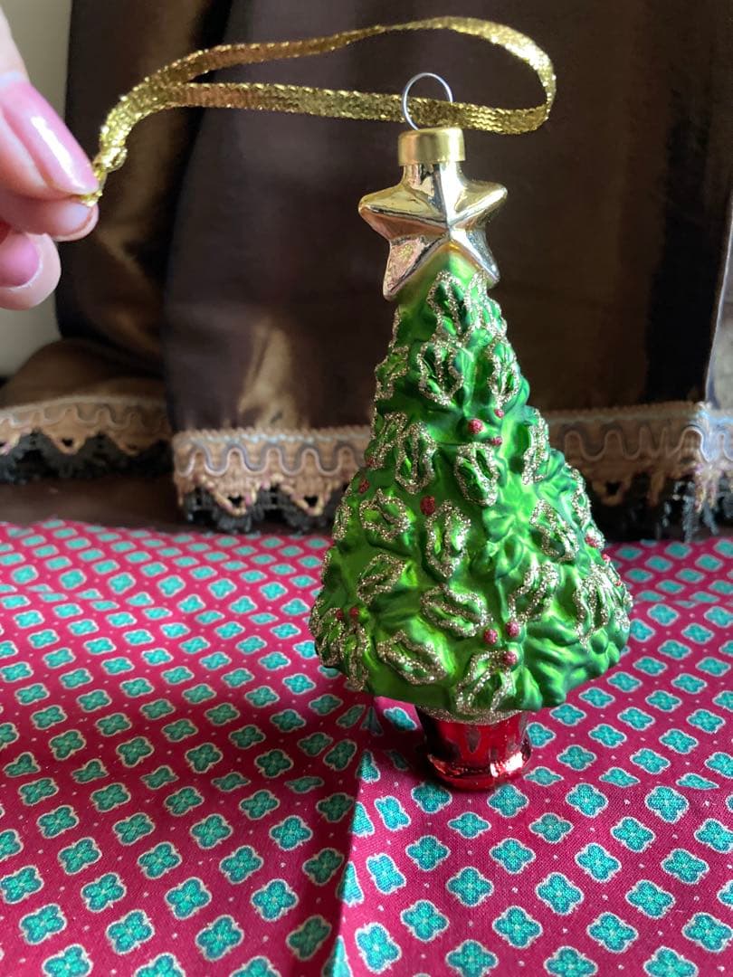 フラワーデコガラスボールオーナメント シャンパン10cmクリスマス雑貨の通販ハルモニア web store