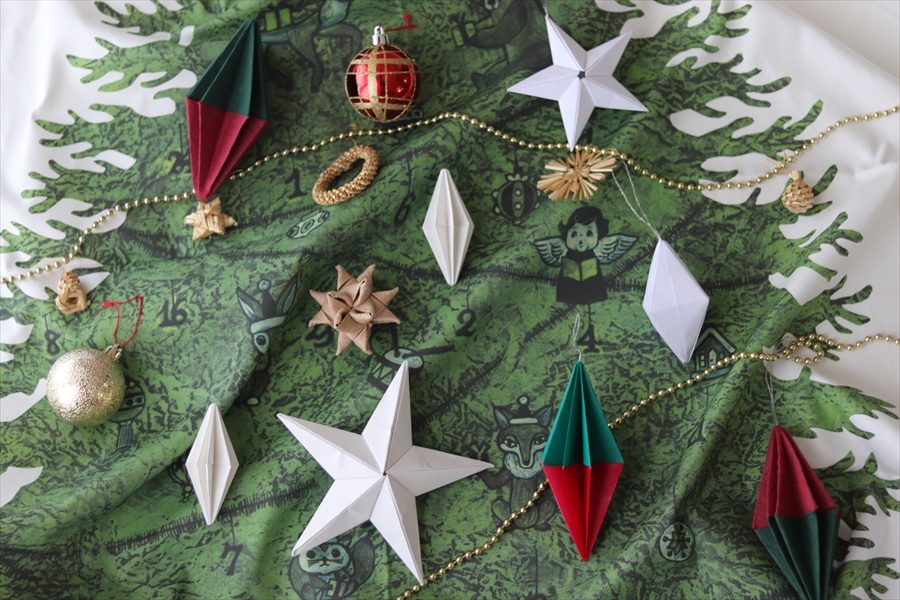 おりがみ工作「クリスマスツリー」の作り方mama life blog