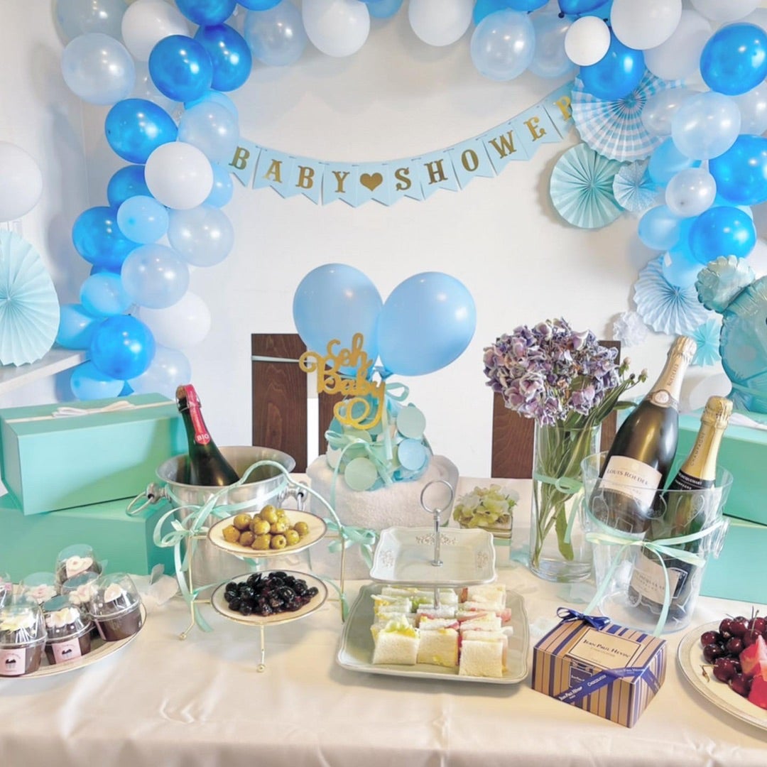 DAISOとAmazonだけ✨✨男の子用ベビーシャワーの飾り付けママレディになる方法