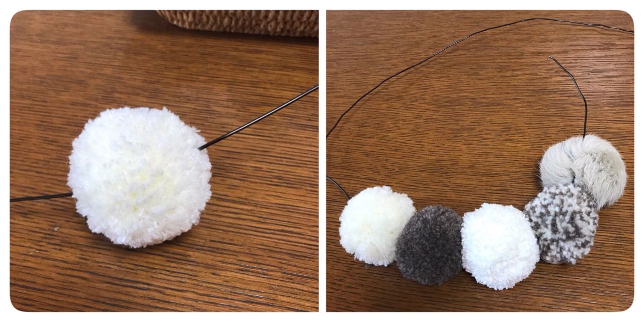 スーパーポンポンメーカーでつくる カンタン・かわいい ポンポンリース手作りレシピクロバー株式会社