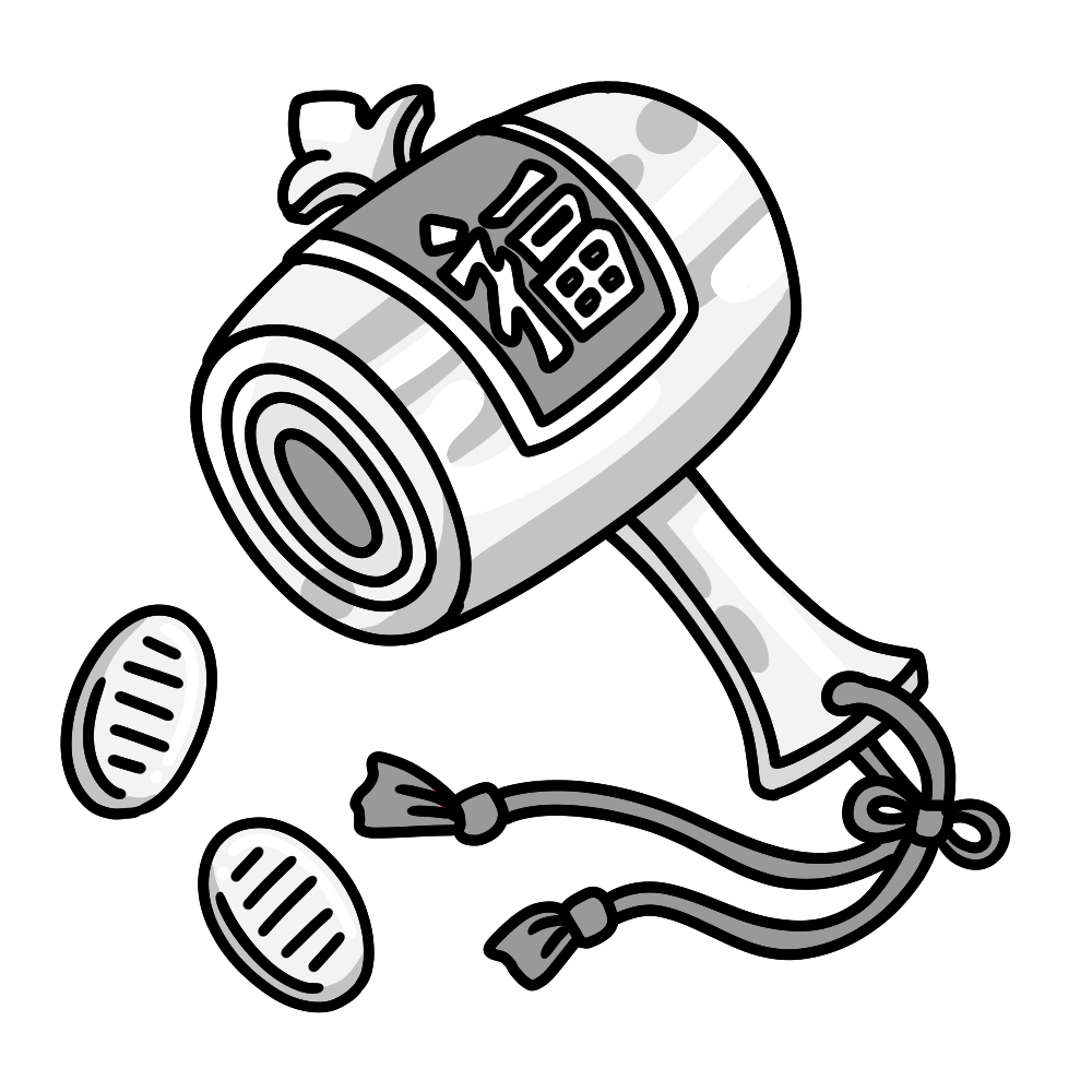 打ち出の小槌 イラスト素材6681993- フォトライブラリ