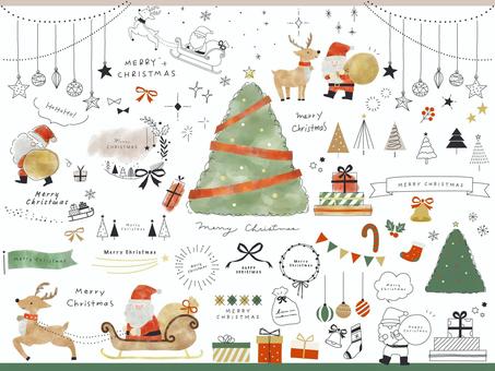 クリスマス のイラスト無料のフリー素材 イラストエイト