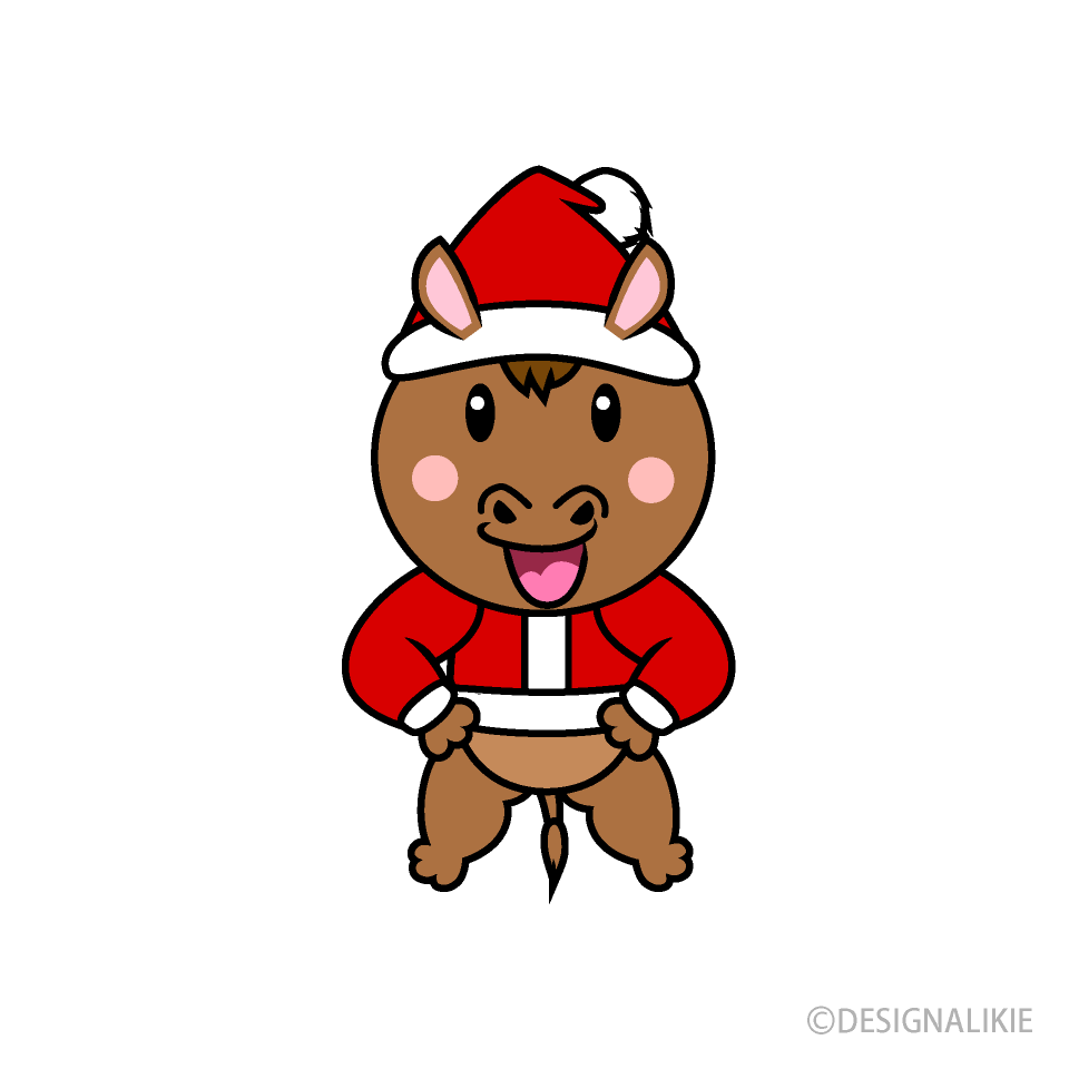 かわいいクリスマスキャラクターアイコン分離型イラストのイラスト素材・ベクター Image 196852199