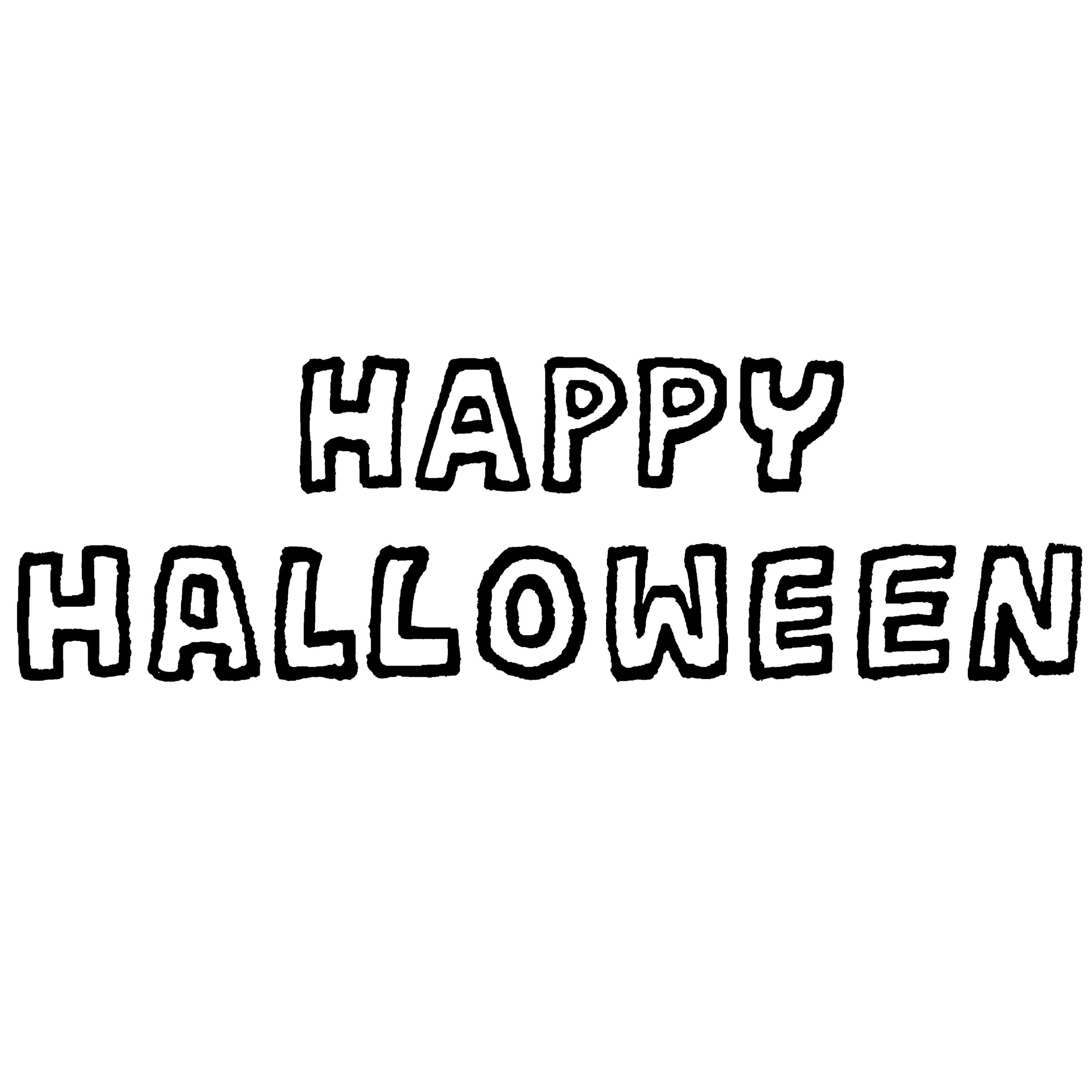 HALLOWEEN」の文字デザイン - ネット世界の武器屋