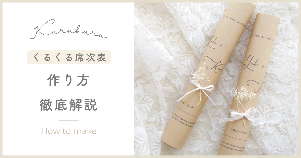 結婚式の席次表＊どう作る？好みのデザインアイテムやテンプレートで披露宴のもてなしを♡ウェディングニュース