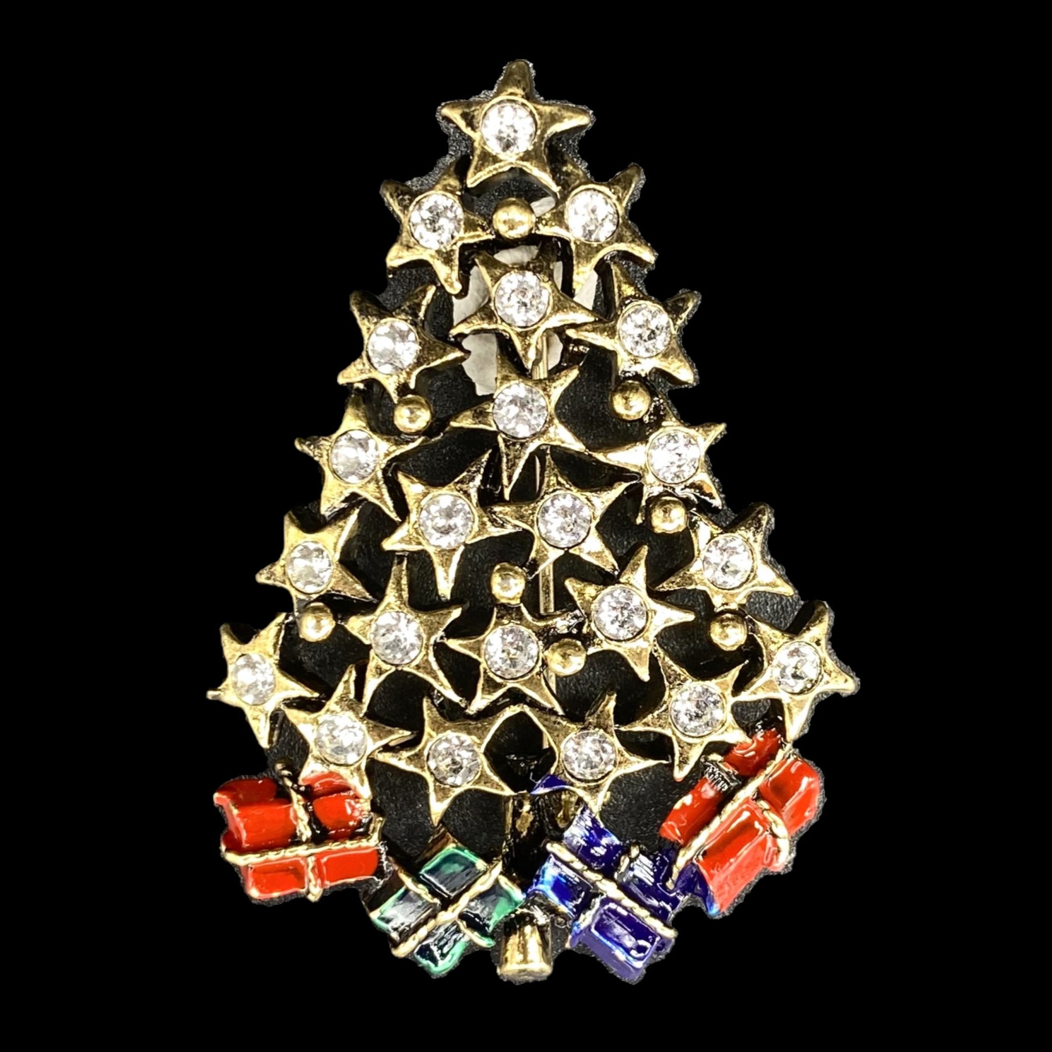 ブローチ スワロフスキー クリスマスブーツ - メルカリ