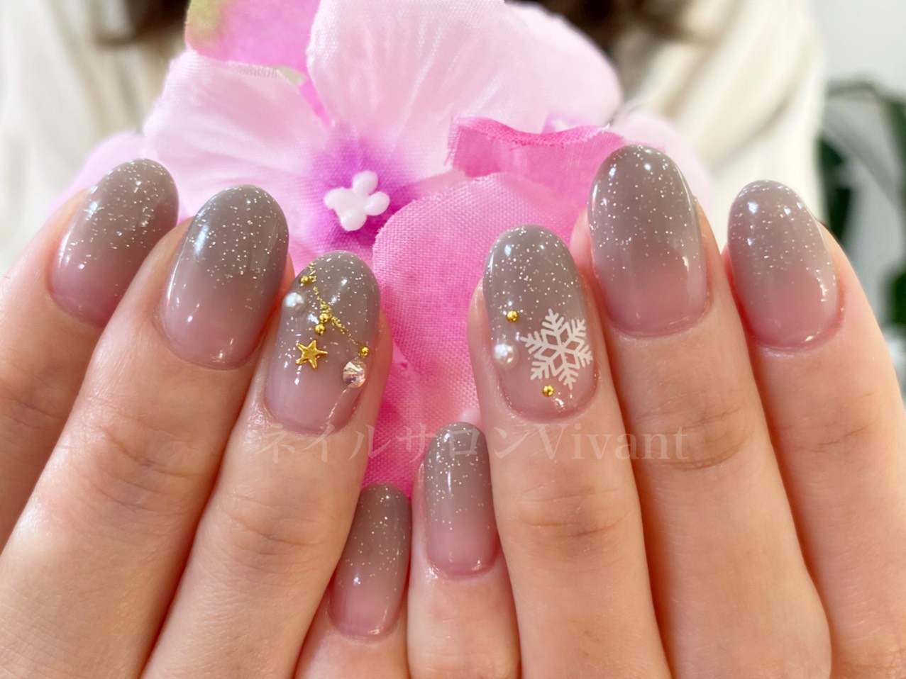 クリスマス オフィス パーティー デート シンプル - nail room art.のネイルデザイン No.3746114 ネイルブック