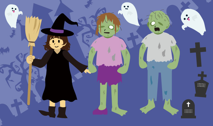 帽子を被ったハロウィンおばけ 幽霊 ゴースト のイラスト素材商用可能な無料 フリー のイラスト素材ならストックマテリアル