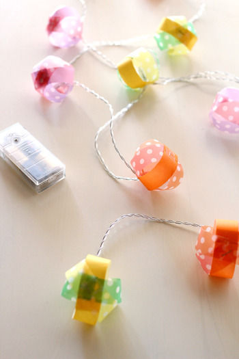 手作り桜ぼんぼりTikTok