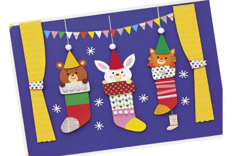 壁面飾り クリスマスブーツ 保育園フリマアプリ ラクマ