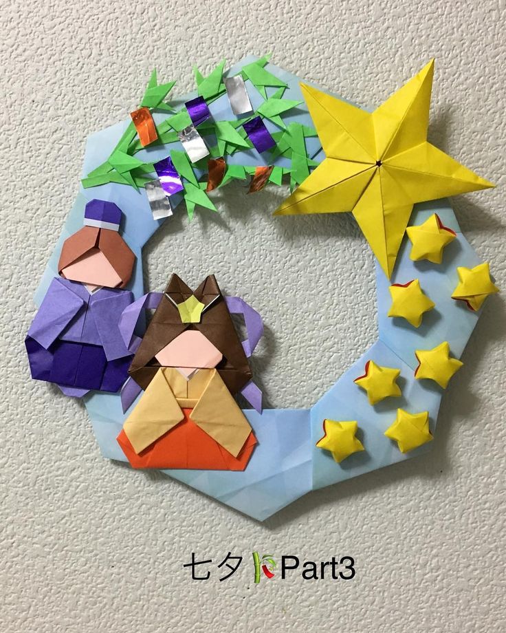 七夕折り紙 簡単＆かわいい七夕飾り・笹飾りの作り方まとめ保育士・幼稚園教諭のための情報メディア ほいくis ほいくいず