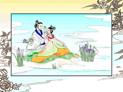 Qixi祭り、七夕牛飼い、彦星キャラクターのシルエットイラスト。手描きのアジア風ベクター画像。伝統的な中国、日本の祝日のデザインエレメント、中国のバレンタインデーのイラスト素材・ベクターImage 205736591