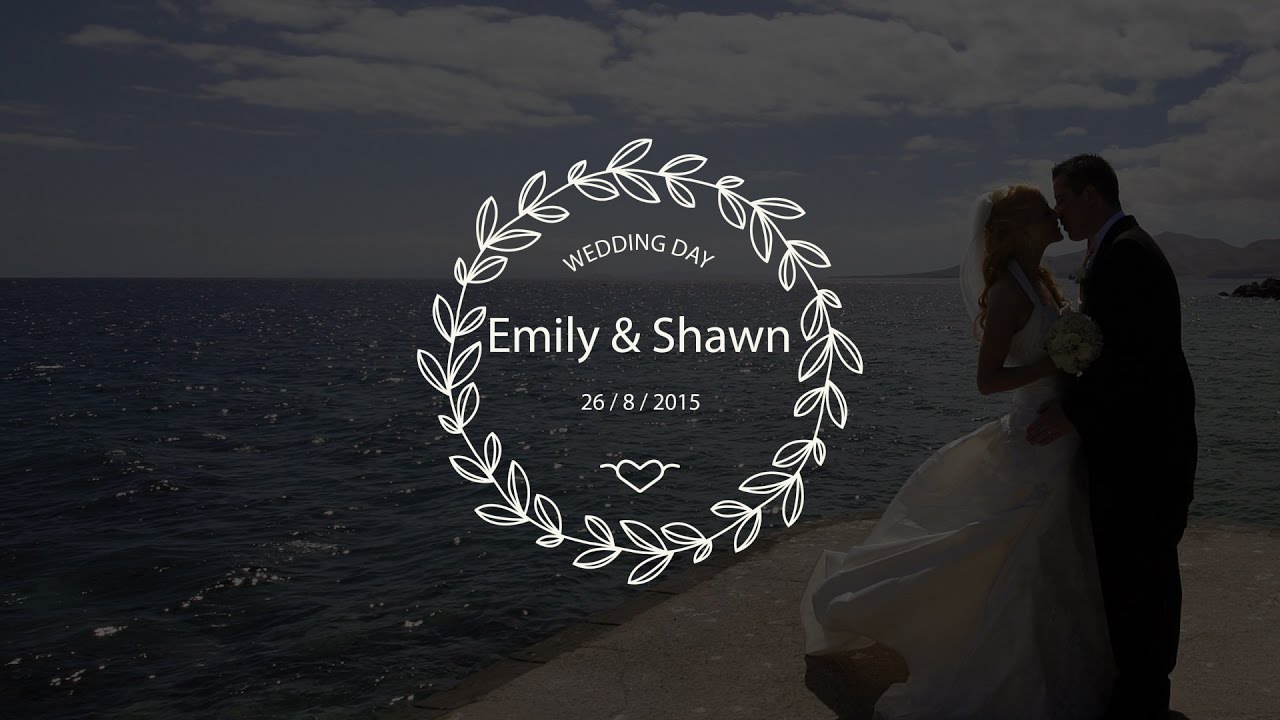 結婚式ムービー フリー動画素材 - YouTube