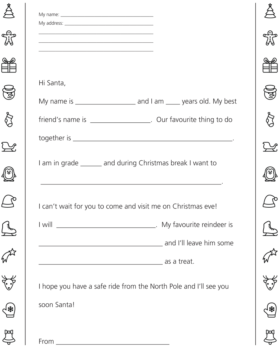 12 20締切☆サンタさんからの手紙☆代筆☆手書き☆英語の通販 by kitty's shopラクマ
