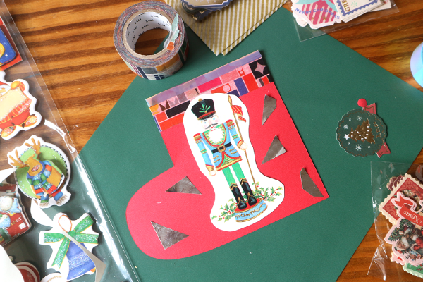 クリスマスブーツの製作アイデア