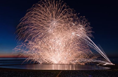 Amazon打上花火 スターマイン 5本立 参考価格:1320円 1台打ち上げ花火おもちゃ