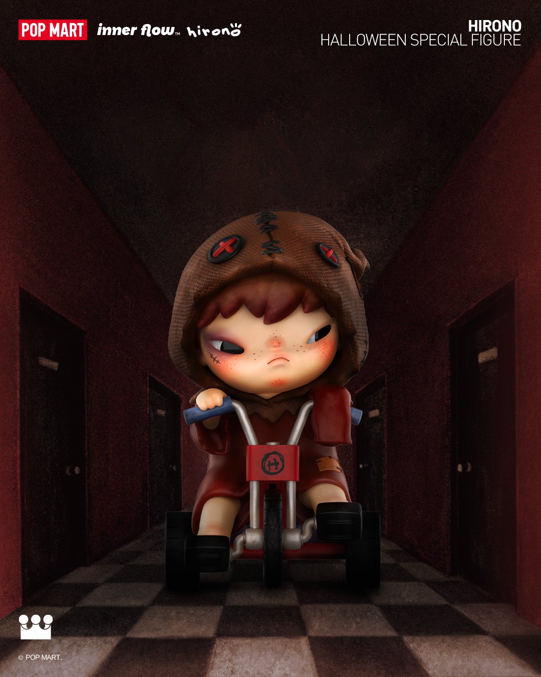 POP MART Skull Panda ハロウィン フィギュア ラブブ POPMART ハロウィン ポップビーン ラブブ スカルパンダ 3個