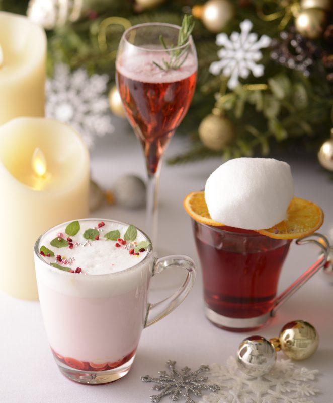 クリスマスドリンクメニューテンプレート無料ベクトル素材