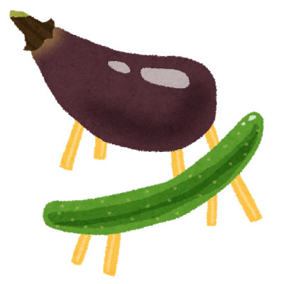 お盆休みに帰省した家族の無料イラスト 夏47333素材Good