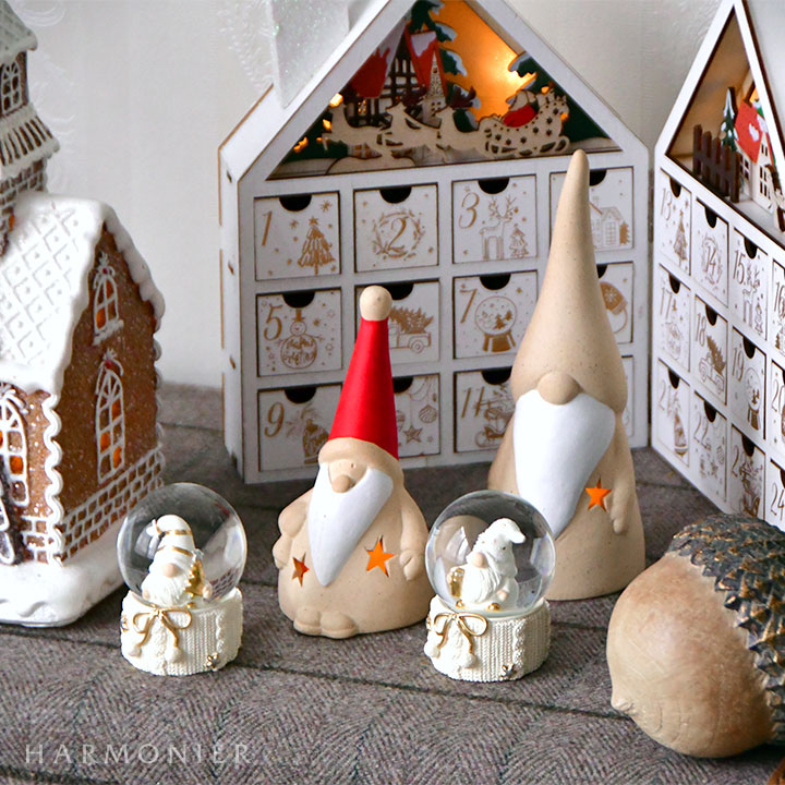 丸型 陶器のクリスマスオーナメント - ショップ Design Stories 置物 - Pinkoi