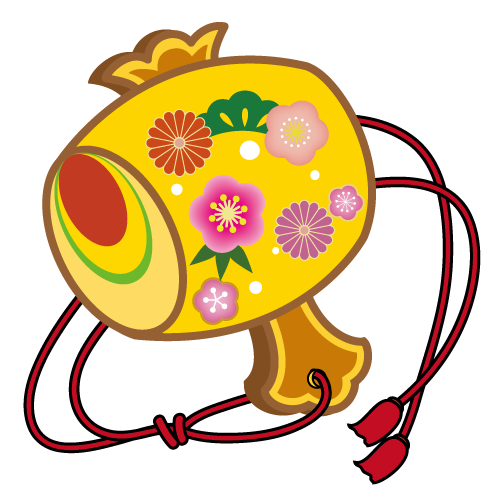 2024年辰年のフラットでシンプル可愛いお正月の縁起物年賀状素材セット223786467 毎月1点無料 フリー のストックフォト イメージマート