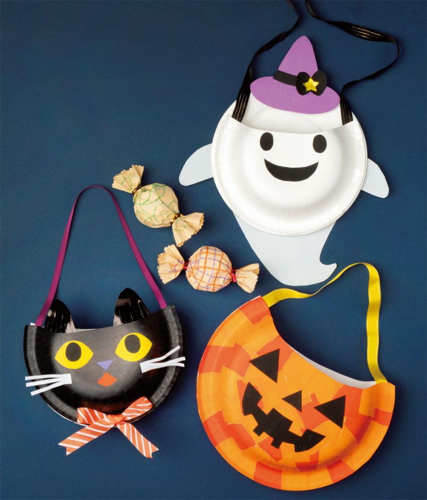 ハロウィンのおばけカボチャお菓子入れ 製作 保育士・幼稚園教諭のための情報メディア ほいくis ほいくいず