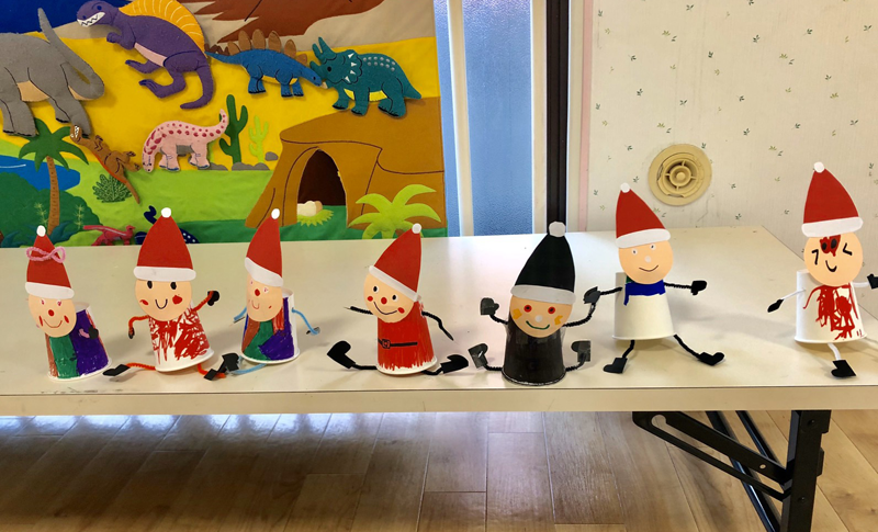 クリスマス工作🎄サンタさんを作ろう🎅放課後等デイサービスKiiiT キート