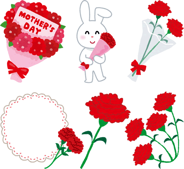 母の日 メッセージカード文字ありイラスト素材4945110- フォトライブラリ