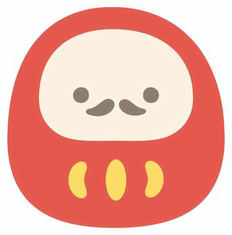 ネズミだるま無料イラスト素材素材ラボ