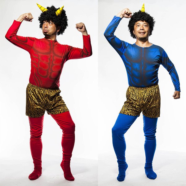 楽天市場鬼 衣装 コスプレ 節分 リアル鬼 コスチュームセット 赤赤鬼 鬼のカツラ 節分 豆まき オニ 仮装 変装 イベント 幼稚園おゆうぎ会A-1209_901723 851042: はぴキャラ