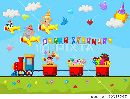 ♪たのしいようちえん♪ 電車のお誕生表