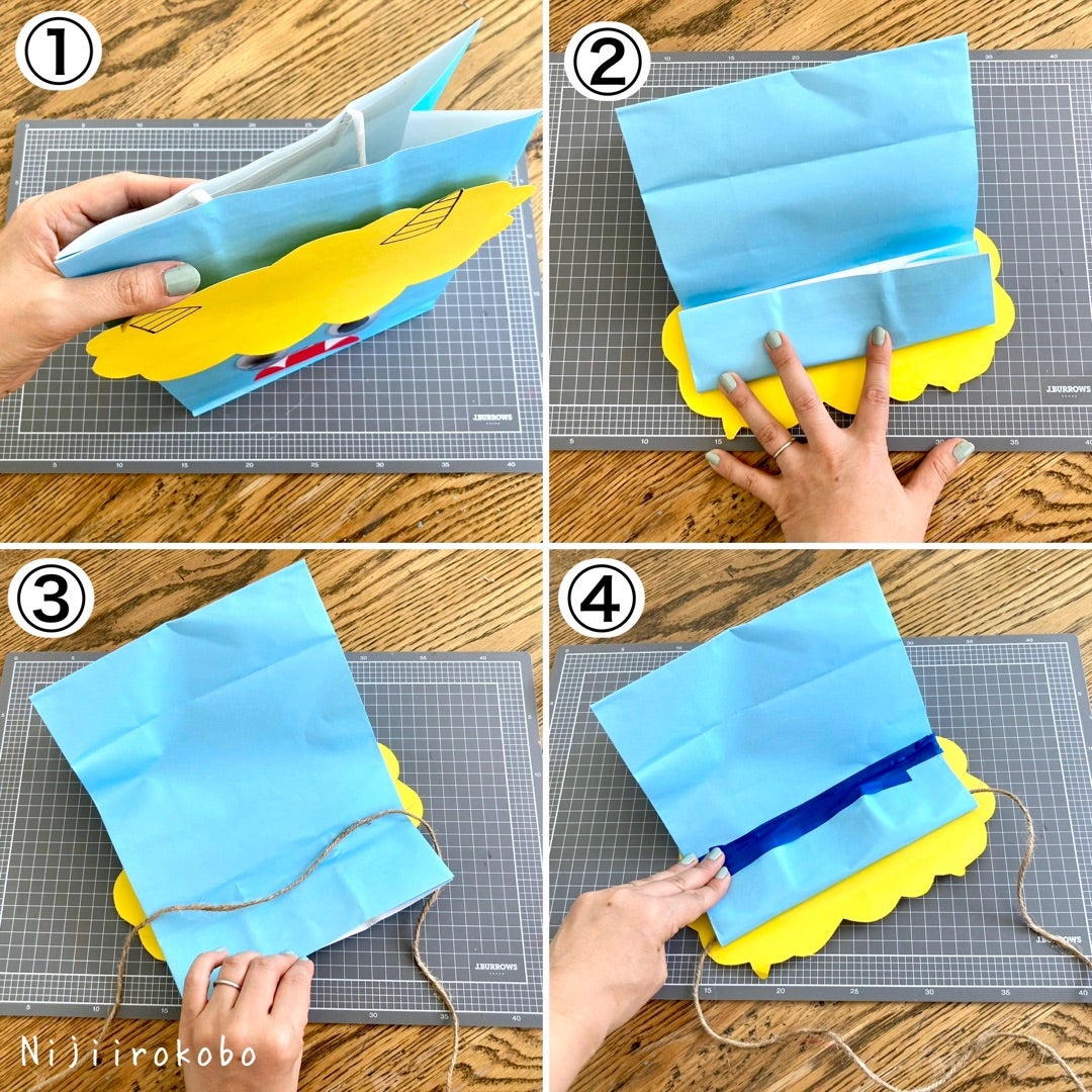 ハロウィンは手作りピニャータで準備もイベントも大盛り上がり！紙袋ピニャータの作り方イクジラ