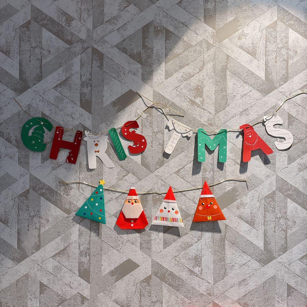 クリスマス ガーランド ハンドメイド