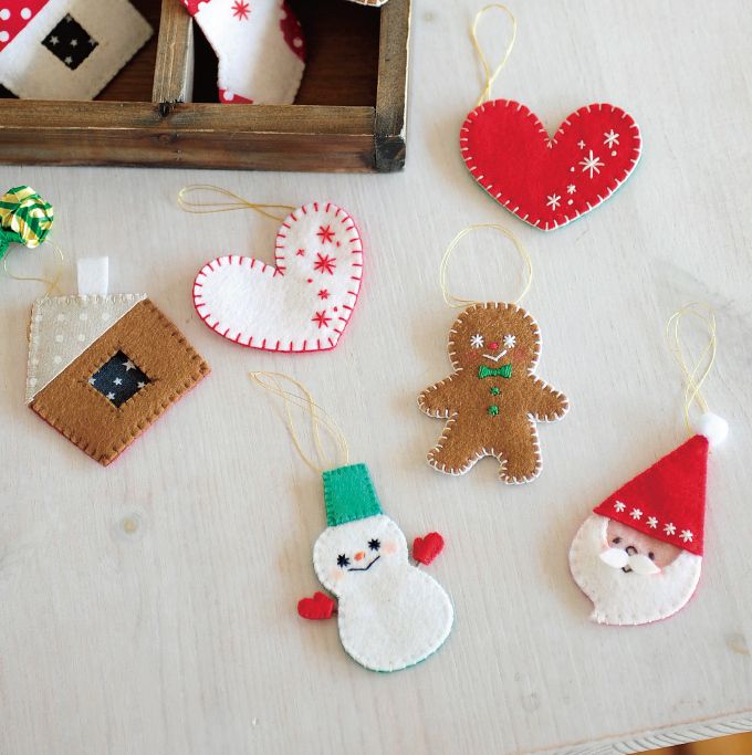 100均フェルトでDIY おしゃれなクリスマスオーナメントを手作りしよう作り方・レシピMeTAS＋ ミタス 『ハンドメイドのある暮らし』