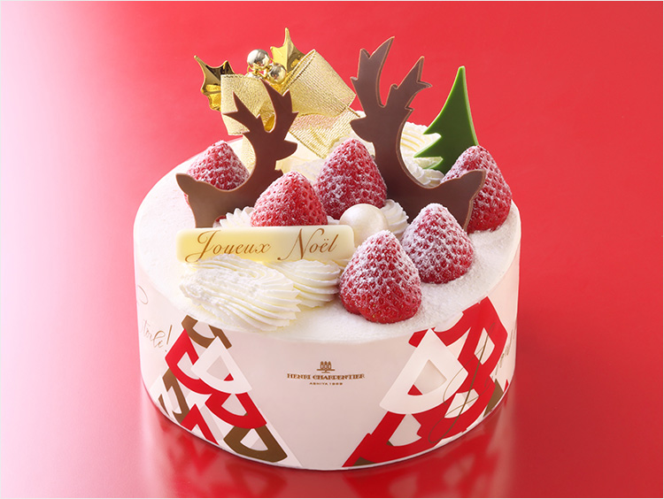 日本橋三越本店のクリスマスケーキ2023。いちごをふんだんに使用したケーキやサンタさんの姿をしたケーキも - OZmall