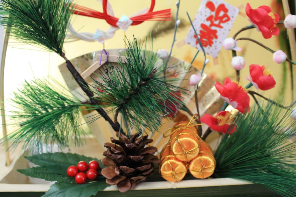 フリー素材を使って正月年賀状を作りましょう