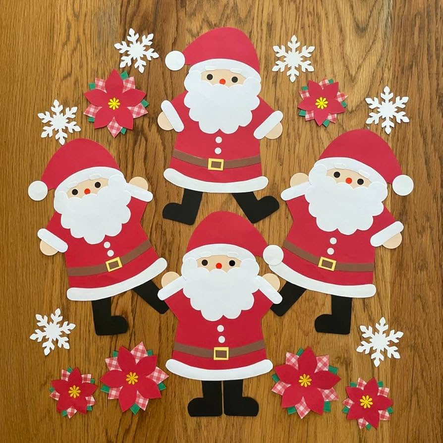 ハンドメイド 壁面飾り☆12月クリスマス 保育園 施設 サンタクロース特大 その他アート じゅにくろ 通販 16727228Creema クリーマ