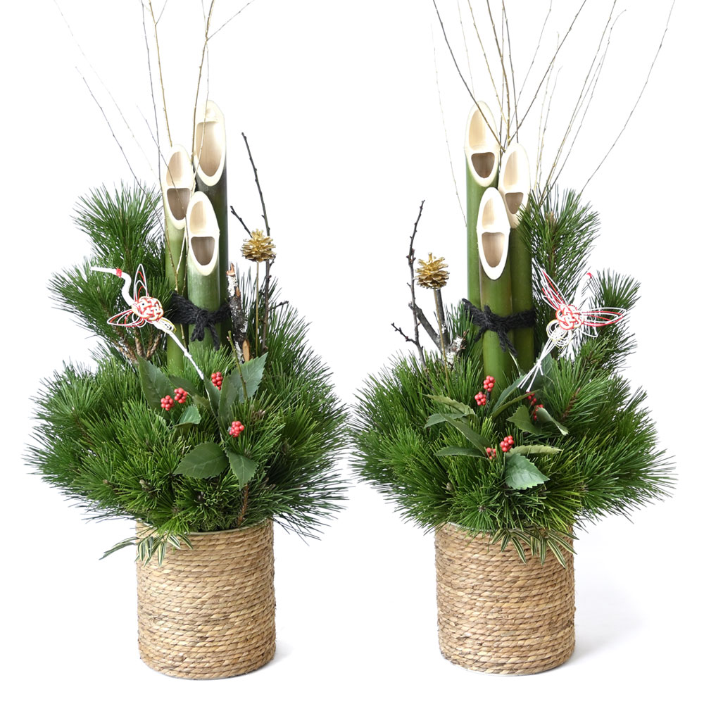 一対のシンプルな門松 関東風 のベクターイラスト Stock VectorAdobe Stock