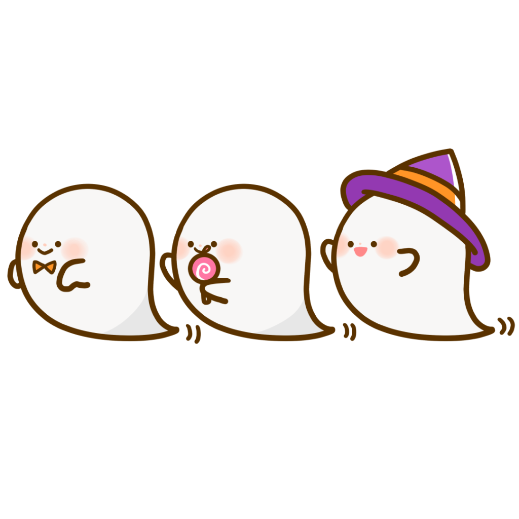 ハロウィンおばけイラスト - No: 558764無料イラスト・フリー素材なら「イラストAC」