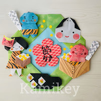 折り紙で節分リースの折り方！簡単節分飾りの作り方セツの折り紙処