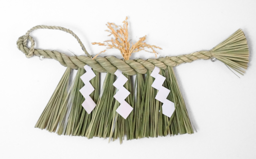 上甲清さんがつくる艶やかな注連縄飾りお知らせcotogoto コトゴト