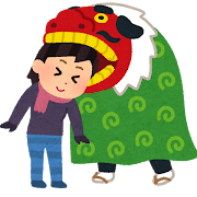 新年の挨拶をしている男女のイラストかわいいフリー素材集 いらすとや