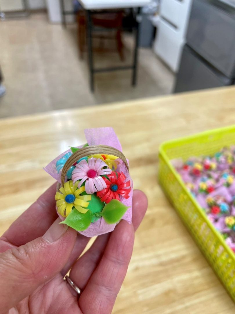 敬老の日プレゼント制作 デイサービス愛寿会・平成会