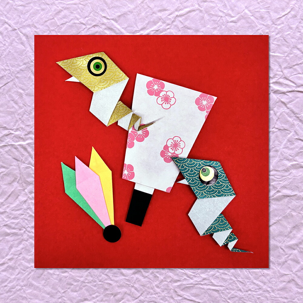 折り紙 干支」のアイデア 27 件 2025折り紙, お正月 飾り, 折り紙 お正月