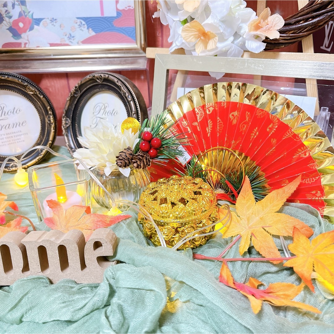 送料無料 秋~冬 ウェルカムスペース 秋婚 テラコッタ ゴールド グレージュ - macoron⸜❤︎⸝‍ GALLERYminnebyGMOペパボ 国内最大級のハンドメイド・手作り通販サイト