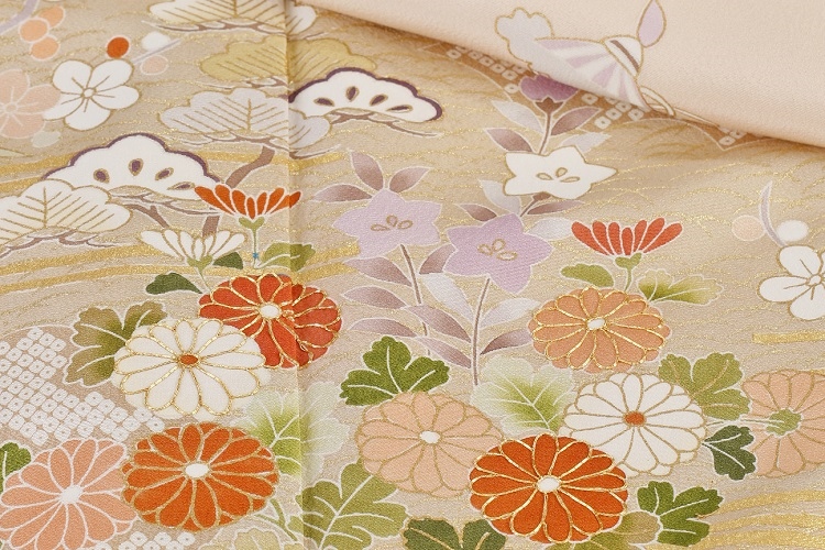 夏にひんやり 雪を表す吉祥文様 