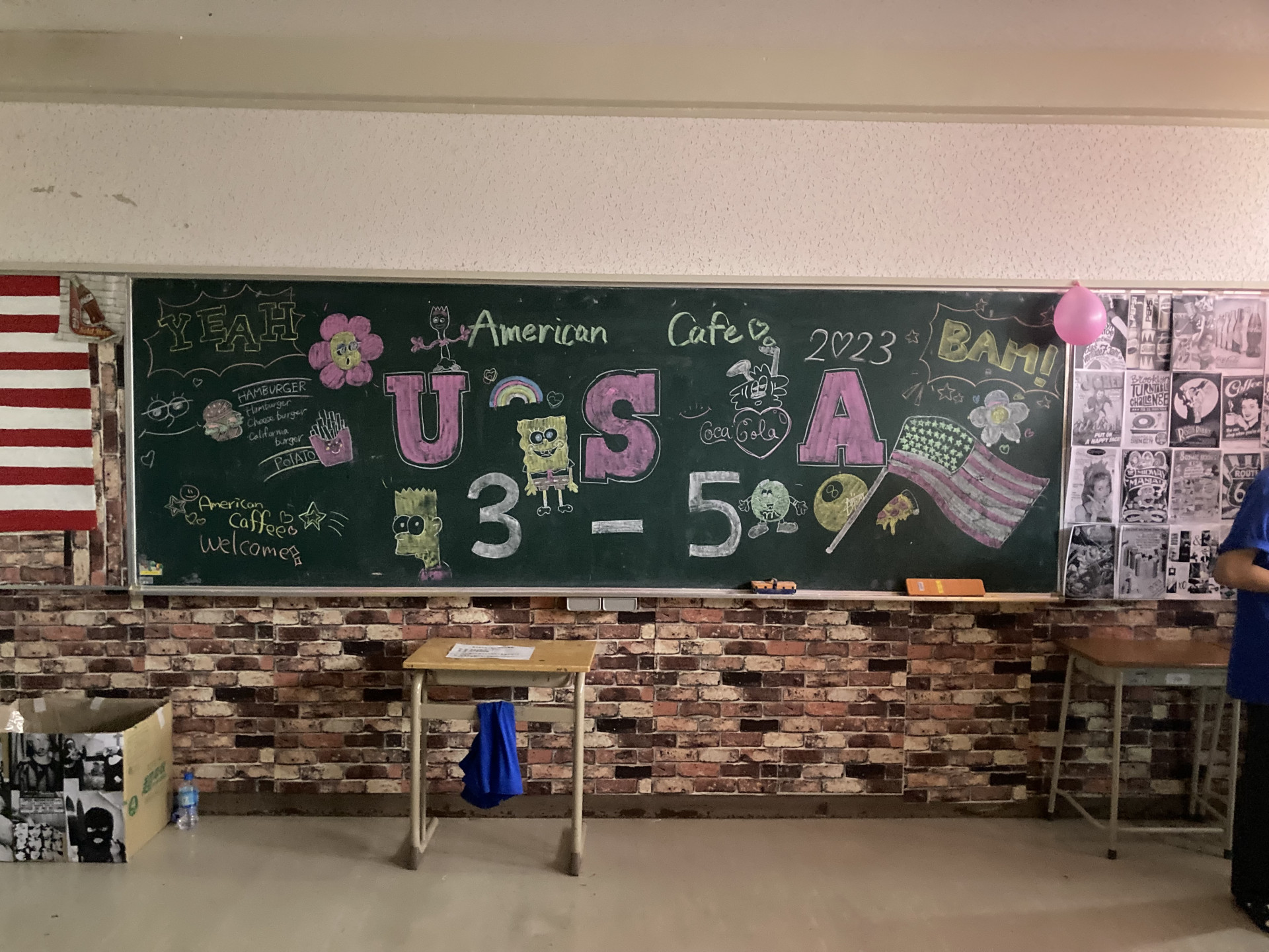 桶高文化祭、２年１組企画 『 Frank Party 』、準備順調！ : 桶川高校柔道部顧問のブログ