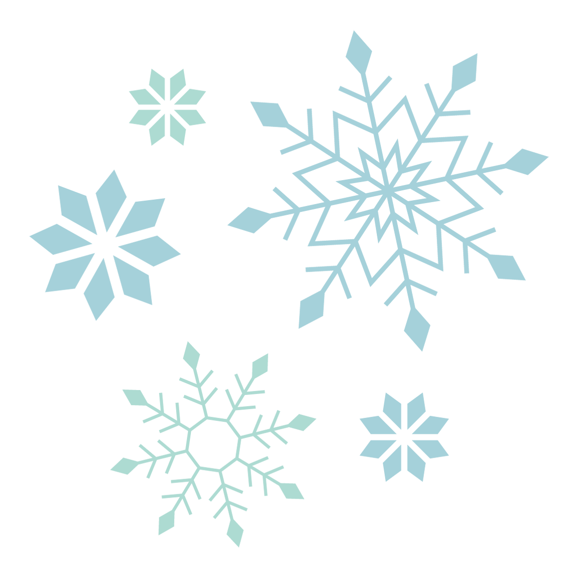 雪の結晶背景 CSai・png・jpg無料イラスト素材素材ラボ